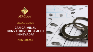 Can Criminal Convictions be Sealed in Nevada?