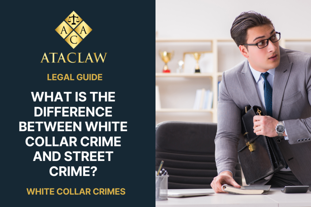 What is the Difference Between White Collar Crime and Street Crime