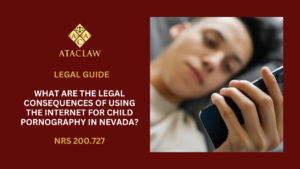 NRS 200.727 | What Are the Legal Consequences of Using the Internet for Child Pornography in Nevada?